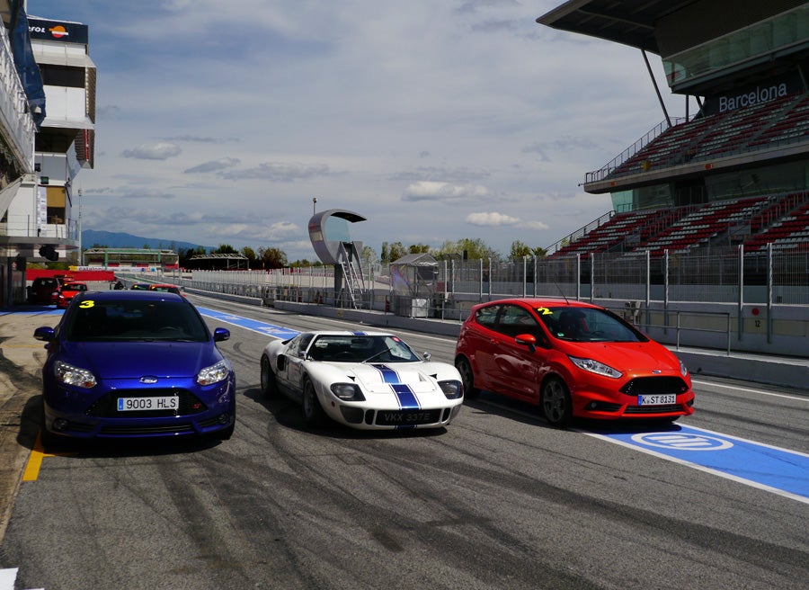 Prueba Nuevo Ford Fiesta ST Prueba Nuevo Ford Fiesta ST, Ford GT 40, Rubén Fidalgo