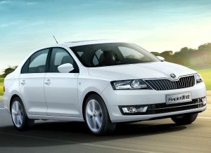 Skoda Rapid Xin Riu Skoda presenta en Shanghai la versión asiática del Rapid.