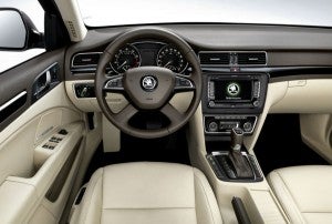 Skoda Superb Interior del nuevo Skoda Superb.