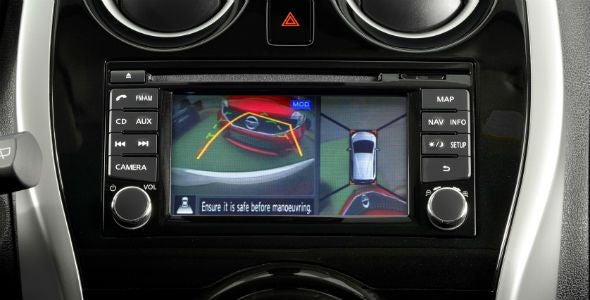 Nissan Note, con sistema de visión 360 grados Nissan Note, con sistema de visión 360 grados