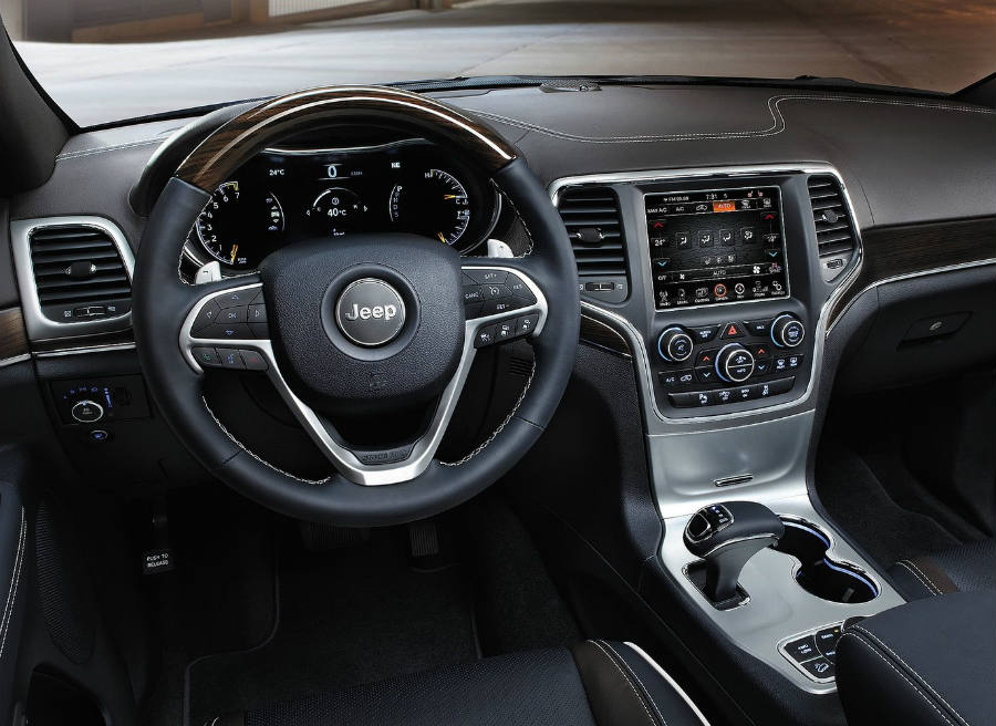 Jeep Grand Cherokee Así es el interior del nuevo Jeep Grand Cherokee.