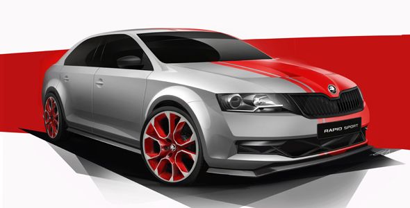 El Skoda Rapid Sport se dejará ver en Wörthersee 2013 El Skoda Rapid Sport se dejará ver en Wörthersee 2013