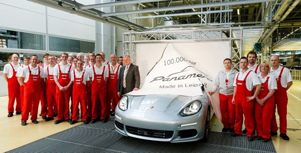 El Porsche Panamera alcanza una producción acumulada de 100.000 unidades El Porsche Panamera alcanza una producción acumulada de 100.000 unidades