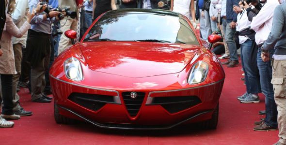 Alfa Romeo Disco Volante, premiado en el Villa d’Este Alfa Romeo Disco Volante, premiado en el Villa d’Este