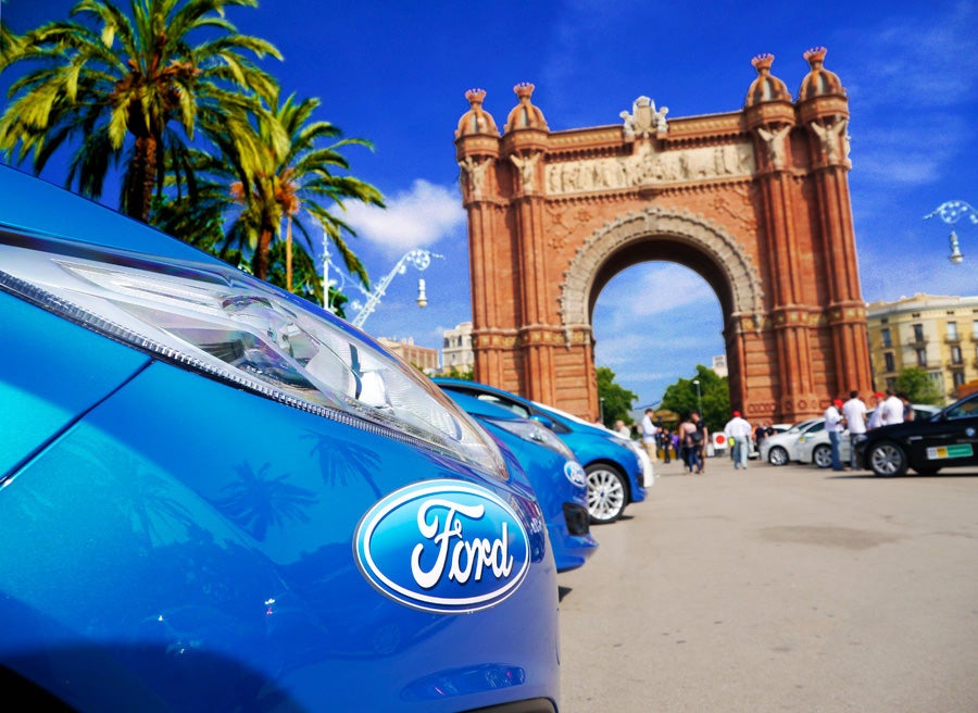 Ford Fiesta Ecoboost 125 Eco Rally Racc 2013 Ford Fiesta Ecoboost 125 Eco Rally Racc 2013, Barcelona, Rubén Fidalgo