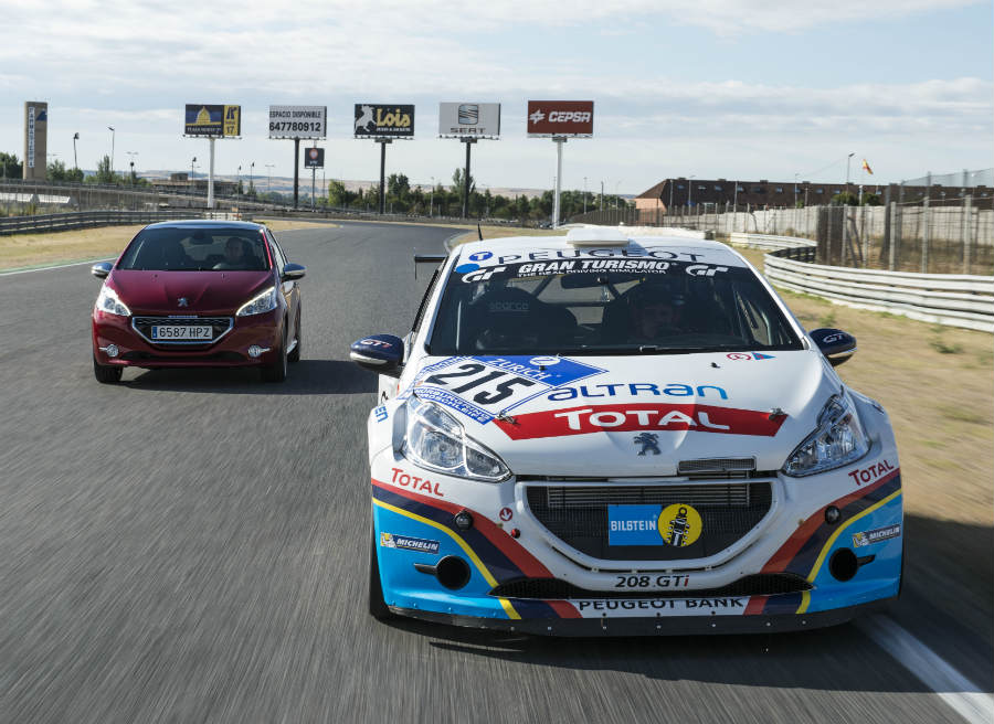 Peugeot 208 GTi Nurburgring Peugeot 208 GTi: tan parecidos y a la vez tan diferentes.