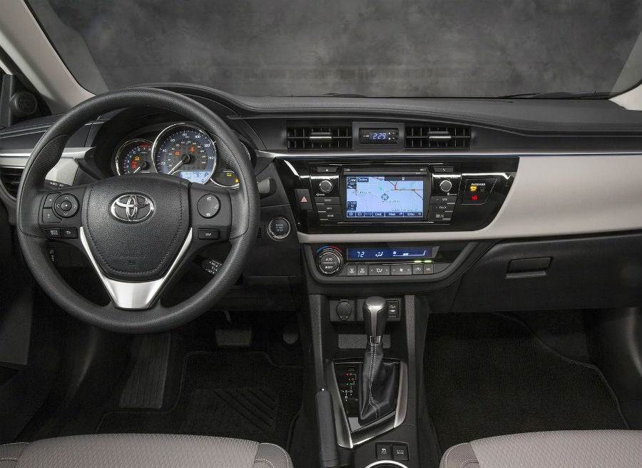 Toyota Corolla El interior del Toyota Corolla Sedán ha sido rediseñado.