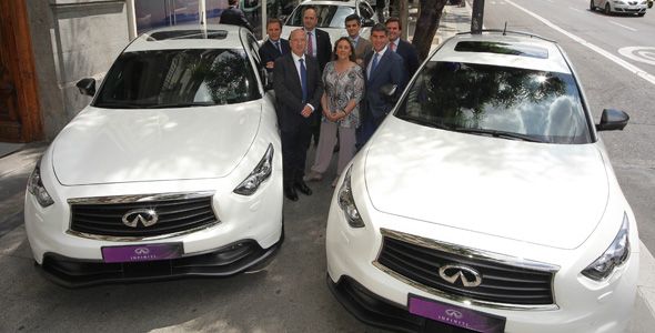 Llegan a España las tres primeras unidades del Infiniti FX Vettel Edition Llegan a España las tres primeras unidades del Infiniti FX Vettel Edition