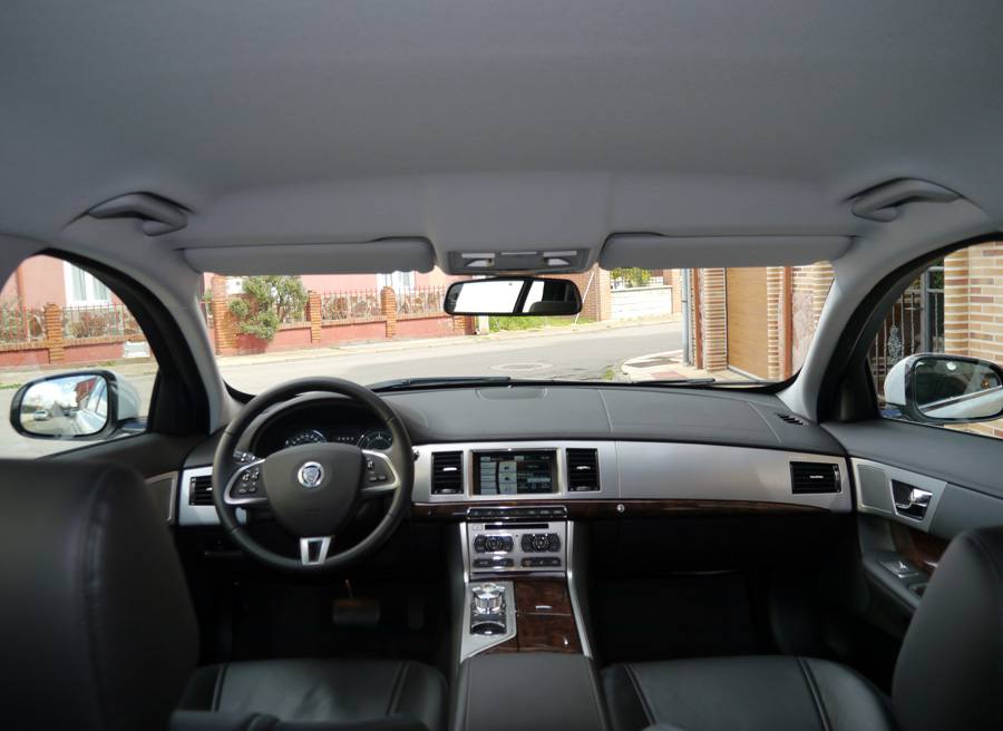 Prueba Jaguar XF Sbrake 3.0 V6 diesel 240 CV Prueba Jaguar XF Sbrake 3.0 V6 diesel 240 CV, interior, Rubén Fidalgo