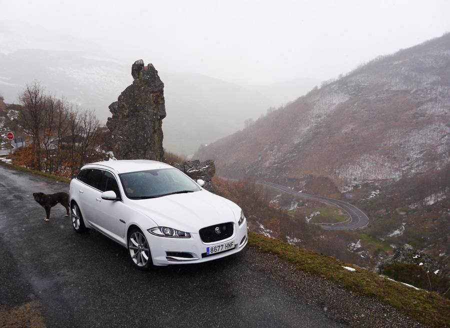 Prueba Jaguar XF Sbrake 3.0 V6 diesel 240 CV Prueba Jaguar XF Sbrake 3.0 V6 diesel 240 CV, Aralla, Rubén Fidalgo