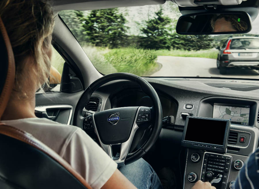 Volvo XC90 El sistema de detección de peatones ya se prueba en otros modelos de Volvo, como se puede ver en las imágenes que acompañan a este texto.