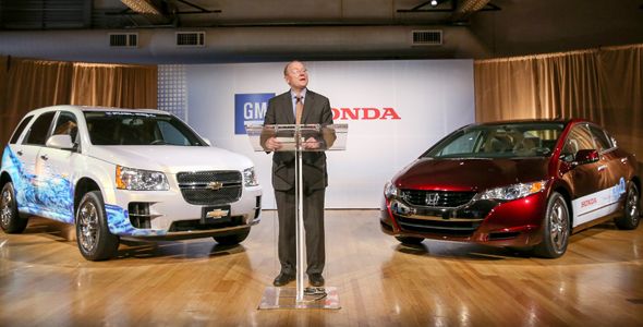 General Motors y Honda se alían para desarrollar la pila de combustible