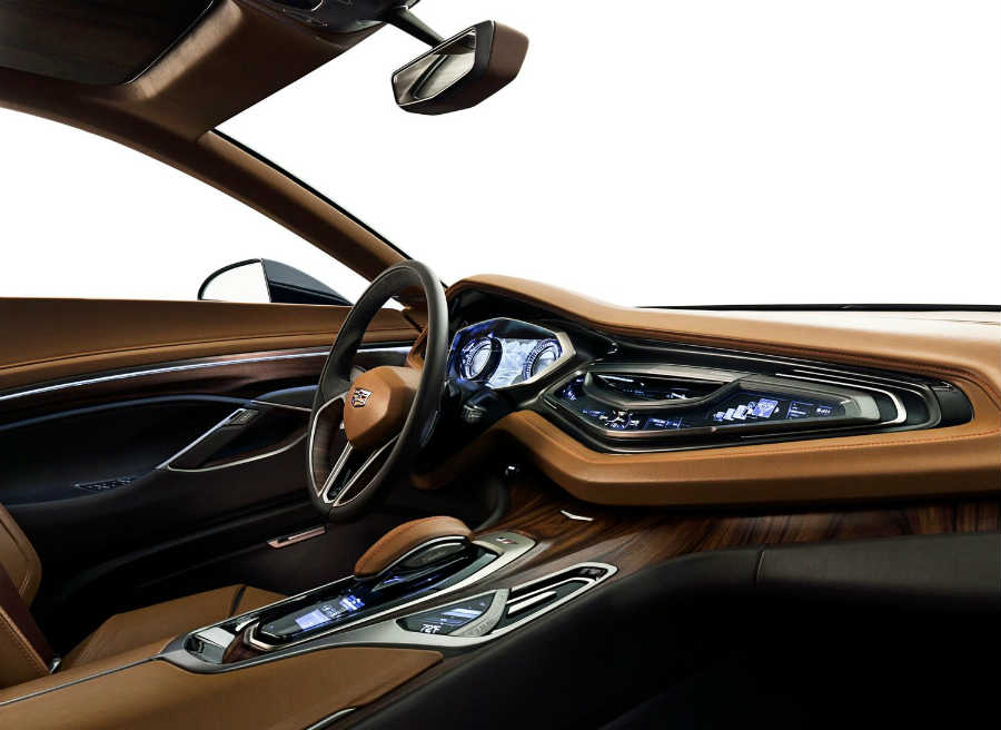 Cadillac Elmiraj Concept El interior del Cadillac Elmiraj Concept destaca por su elegancia.