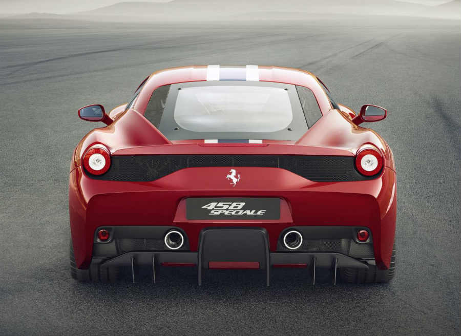 Ferrari 458 Speciale La zaga del Ferrari 458 Speciale es, simplemente, espectacular.