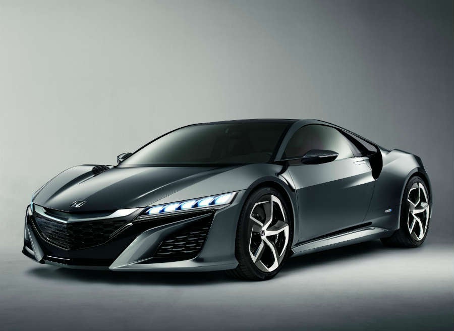 Honda NSX Concept El Honda NSX Concept puede presumir de ser uno de los coches más espectaculares del Salón de Frankfurt.