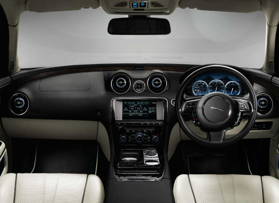 Jaguar XJ Interior del Jaguar XJ.
