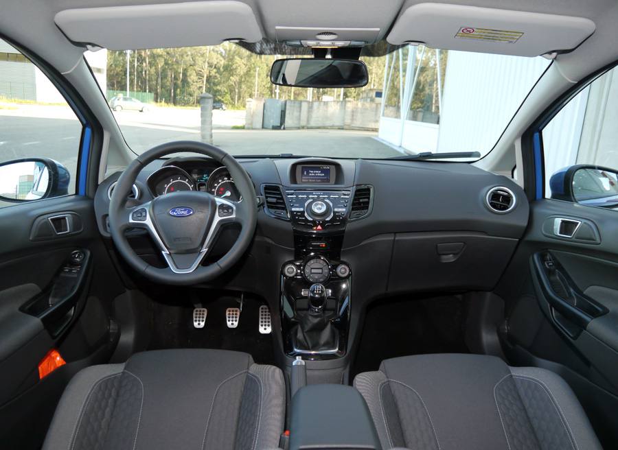 Prueba Ford Fiesta Ecoboost Sport 125 CV Prueba Ford Fiesta Ecoboost Sport 125 CV, interior, Rubén Fidalgo
