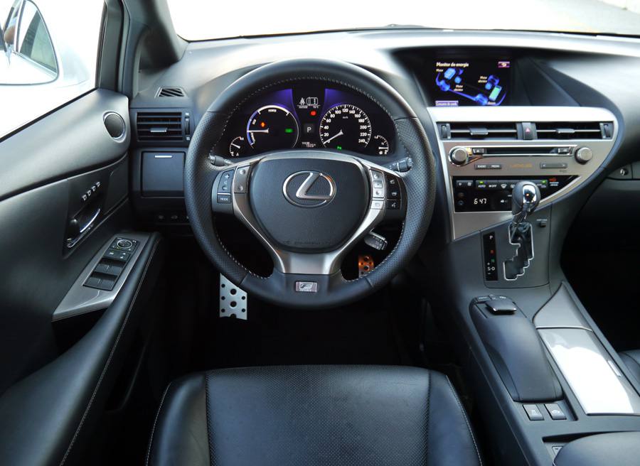 Prueba Lexus RX 450h F Sport Prueba Lexus RX 450h F Sport, interior, Rubén Fidalgo