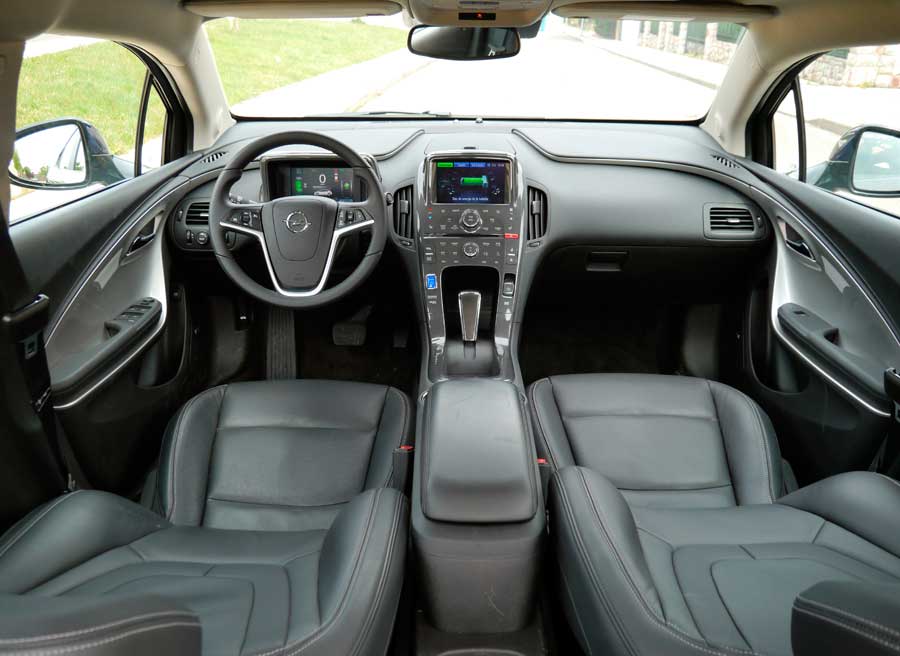 Resultado de imagen de opel ampera 2012 interior