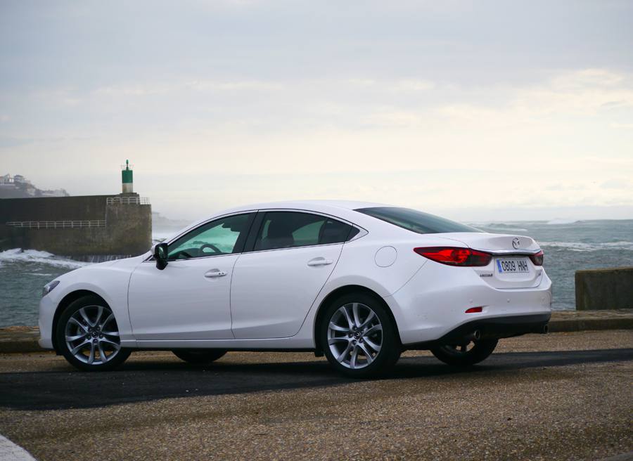Prueba nuevo Mazda 6 2.5 GE 192 CV Prueba nuevo Mazda 6 2.5 GE 192 CV, La Guardia, Rubén Fidalgo