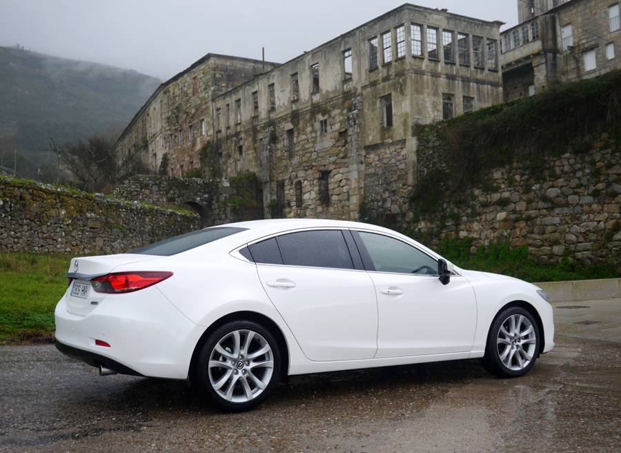 Prueba nuevo Mazda 6 2.5 GE 192 CV Prueba nuevo Mazda 6 2.5 GE 192 CV, Santa María de Oia, Rubén Fidalgo