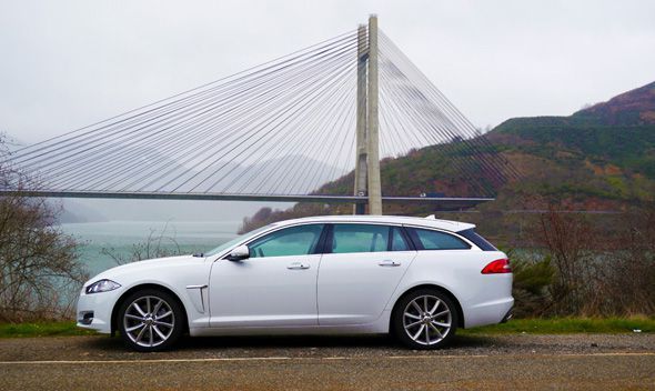 Prueba dinámica del Jaguar XF Sportbrake 3.0d 240 CV 2013 Prueba dinámica del Jaguar XF Sportbrake 3.0d 240 CV 2013