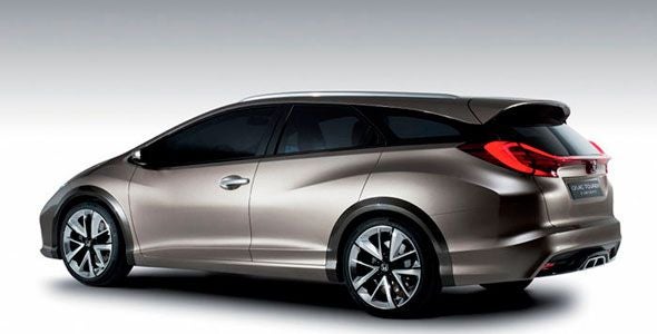 Nuevo Honda Civic Tourer, listo para Frankfurt 2013 junto al NSX Concept Nuevo Honda Civic Tourer, listo para Frankfurt 2013 junto al NSX Concept