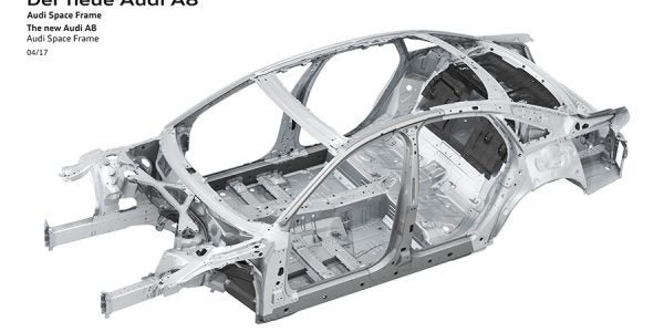 Así se fabrican las carrocerías de aluminio de Audi