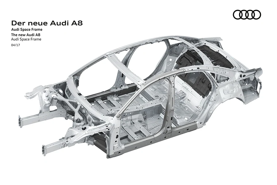 Así se fabrican las carrocerías de aluminio de Audi
