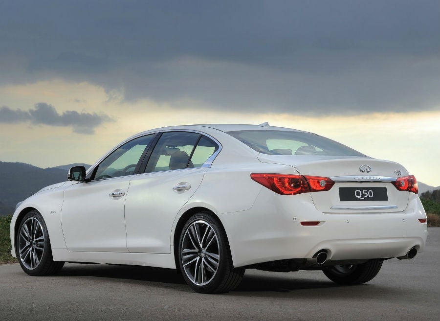 Infiniti Q50 El nuevo Infiniti Q50 llega a los concesionarios a finales de octubre.