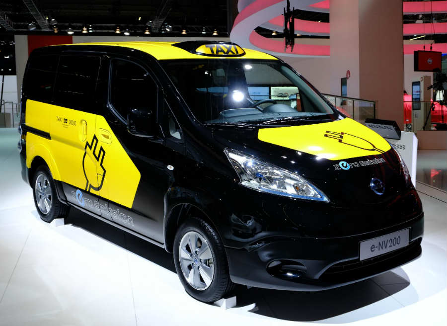 Nissan e-NV200 Barcelona apuesta por la sostenibilidad con el Nissan e-NV200.