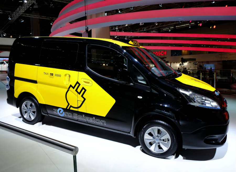 Nissan e-NV200 El Nissan e-NV200 será un habitual de las calles de Barcelona en un tiempo.