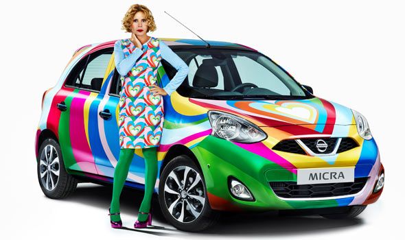 El Nissan Micra Agatha Ruiz de la Prada ya es realidad El Nissan Micra Agatha Ruiz de la Prada ya es realidad