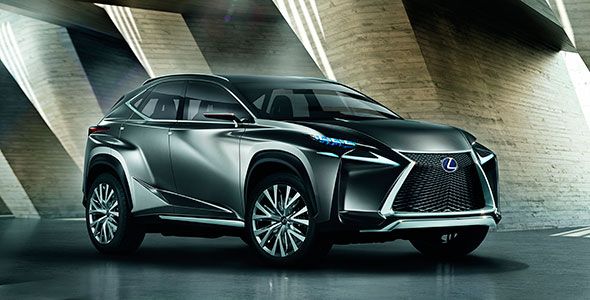 El nuevo Lexus LF-NX se presentará en el Salón de Frankfurt 2013 El nuevo Lexus LF-NX se presentará en el Salón de Frankfurt 2013