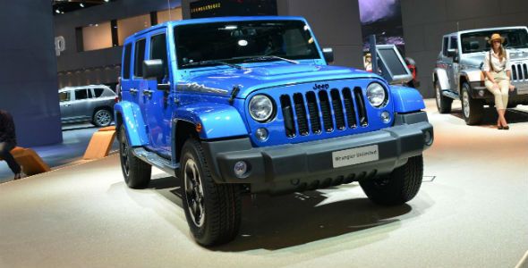 El Jeep Wrangler Polar desembarca en Frankfurt El Jeep Wrangler Polar desembarca en Frankfurt