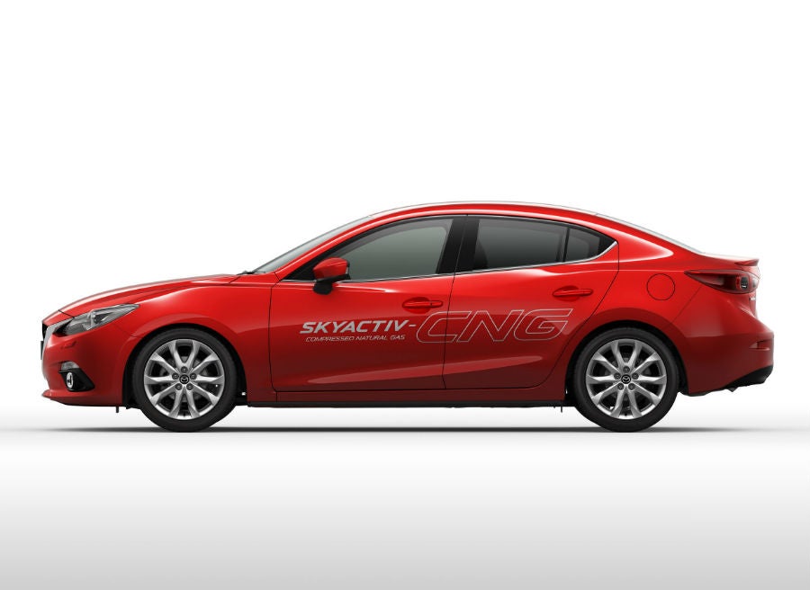Mazda3 La tecnología GNC permite un importante ahorro en lo que a emisiones se refiere.