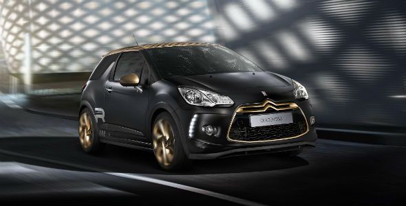 Citroën DS3 Racing Gold Mat, con 202 CV Citroën DS3 Racing Gold Mat, con 202 CV
