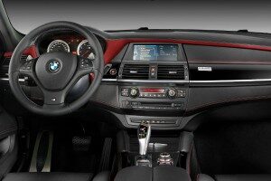 Interior del BMW X6 M Design Edition.