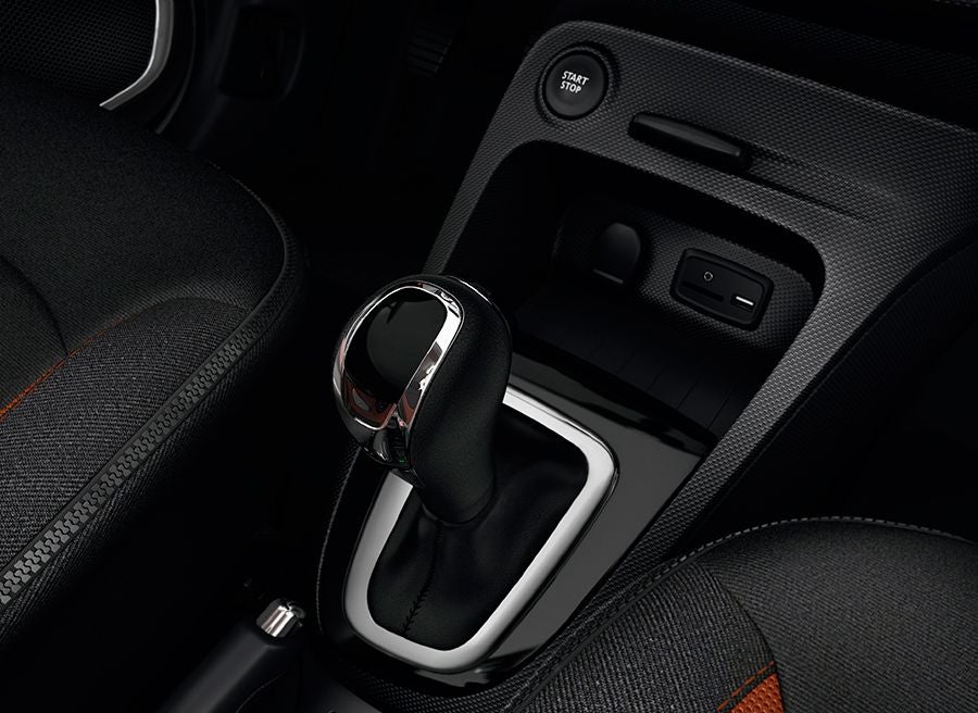 Presentación y prueba Renault Captur 1.5 dCi90 EDC Presentación y prueba Renault Captur 1.5 dCi90 EDC, selector del cambio