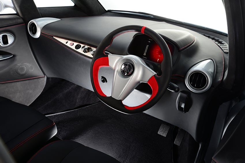 Yamaha MOTIV Interior del Yamaha MOTIV.e