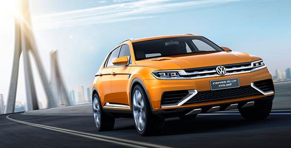 El VW CrossBlue Coupé Concept llega a Los Ángeles 2013 El VW CrossBlue Coupé Concept llega a Los Ángeles 2013