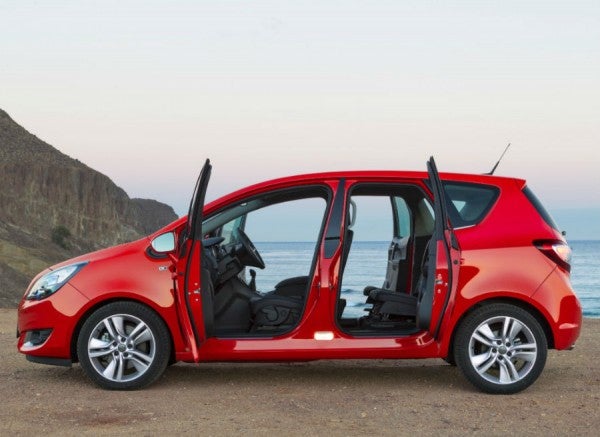 Opel Meriva El sistema de apertura de puertas es una de las señas de identidad del Opel Meriva.