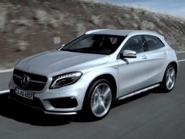 Así es el Mercedes GLA 45 AMG en movimiento Así es el Mercedes GLA 45 AMG en movimiento
