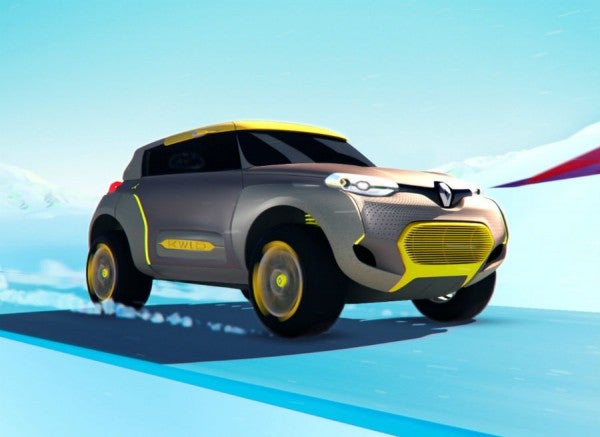 Renault Kwid Concept El Renault Kwid Concept se presenta en el Salón de Nueva Dehli.