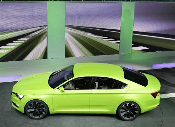 Skoda VisionC El Skoda VisionC es uno de los vehículos más llamativos del Salón de Ginebra.
