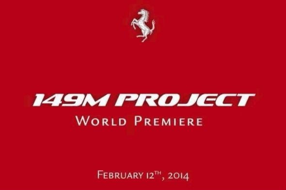 Ferrari 149M Project, un nuevo Cavallino en camino Ferrari 149M Project, un nuevo Cavallino en camino