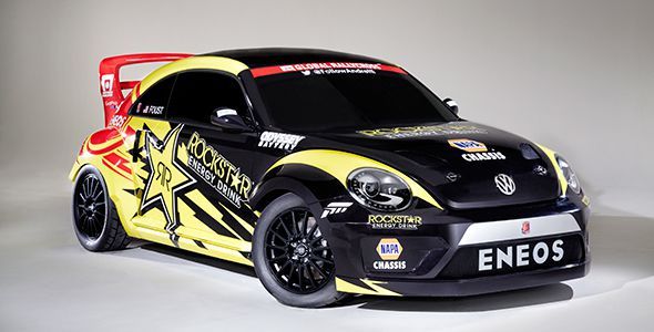 Volkswagen Rallycross-Beetle: 560 CV en el Salón de Chicago 2014 Volkswagen Rallycross-Beetle: 560 CV en el Salón de Chicago 2014