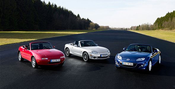 El Mazda MX-5 cumple 25 años: felicidades, “Miata” El Mazda MX-5 cumple 25 años: felicidades, “Miata”
