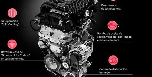 Los motores de gasolina PureTech de Peugeot reducen un 25% el consumo Los motores de gasolina PureTech de Peugeot reducen un 25% el consumo