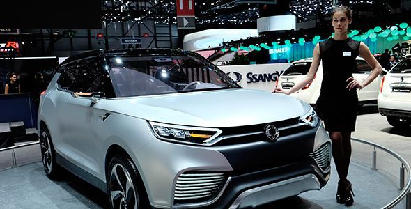 SsangYong XLV Concept, listo para Ginebra SsangYong XLV Concept, listo para Ginebra